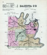 Dakota County, Nebraska State Atlas 1885